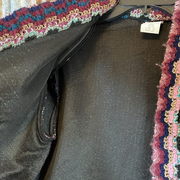 Vintage Tweed Cardigan Blazer - Picture 4 of 6